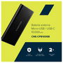 Canyon PB-106 Powerbank 10.000 mAh Negro Batería Externa