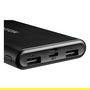 Canyon PB-106 Powerbank 10.000 mAh Negro Batería Externa
