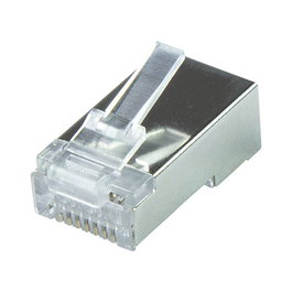 LogiLink Conectores Modulares RJ45 Cat.6A STP, 50 unidades