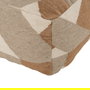 Puf Multicolor Lana-Algodón Decoración 80 X 80 X 40 cm