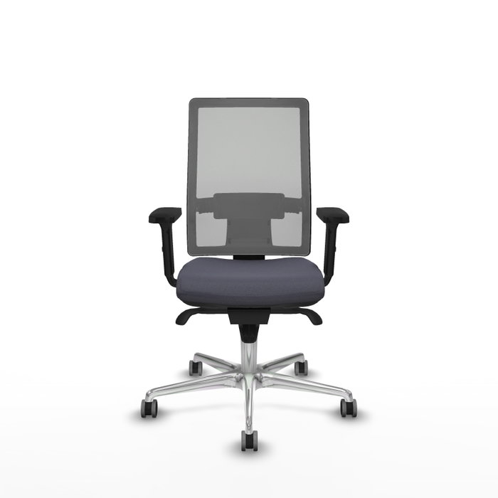 PIQUERAS Y CRESPO Silla de oficina Horna Gris con mecanismo Sincro PIQUERAS Y CRESPO Silla de oficina Horna Gris con mecanismo Sincro