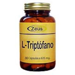 ZEUS L-Triptofano-Ze 30Cap. Complemento Alimenticio con L-Triptofano para la Melatonina y Serotonina