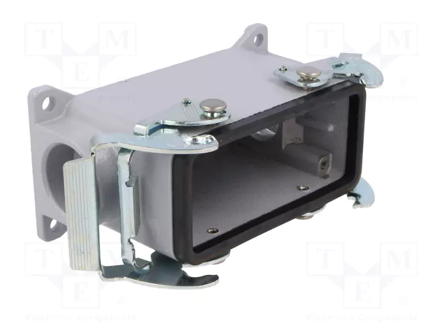 ILME Carcasa para conectores HDC tamaño 77.27 con pestillo doble