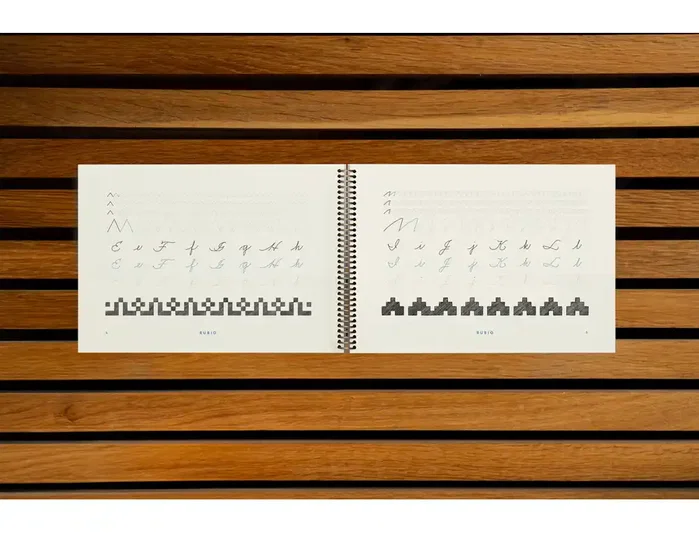 RUBIO Cuaderno Caligrafía Para La Vida Vol.1 Horizontal Espiral RUBIO Cuaderno Caligrafía Para La Vida Vol.1 Horizontal Espiral
