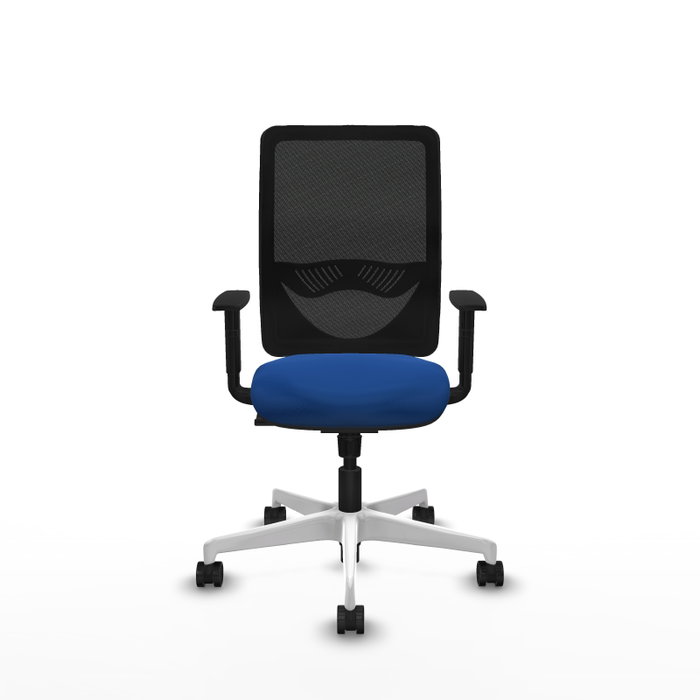 PIQUERAS Y CRESPO Silla de oficina Zulema Azul y Negro con mecanismo Sincro PIQUERAS Y CRESPO Silla de oficina Zulema Azul y Negro con mecanismo Sincro