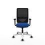 PIQUERAS Y CRESPO Silla de oficina Zulema Azul y Negro con mecanismo Sincro