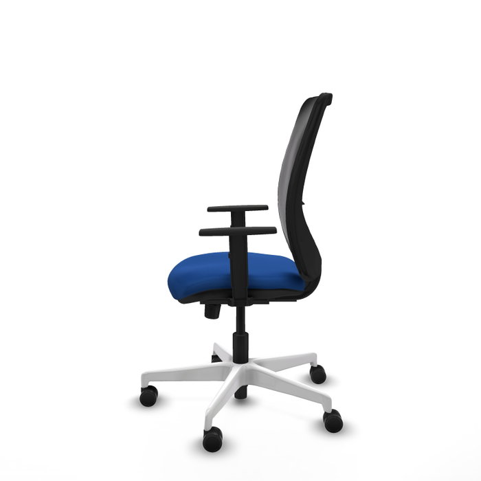 PIQUERAS Y CRESPO Silla de oficina Zulema Azul y Negro con mecanismo Sincro PIQUERAS Y CRESPO Silla de oficina Zulema Azul y Negro con mecanismo Sincro