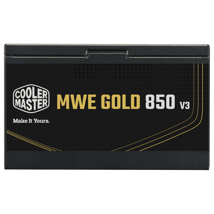 Cooler Master MWE Gold 850 V3 Fuente de Alimentación 850W 80 Plus Gold ATX 3.1 No Modular, Negro