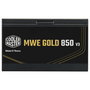 Cooler Master MWE Gold 850 V3 Fuente de Alimentación 850W 80 Plus Gold ATX 3.1 No Modular, Negro