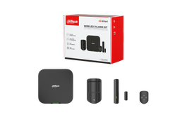 Dahua Kit de Alarma 4G con Panel de 150 Dispositivos y Sensores, Negro