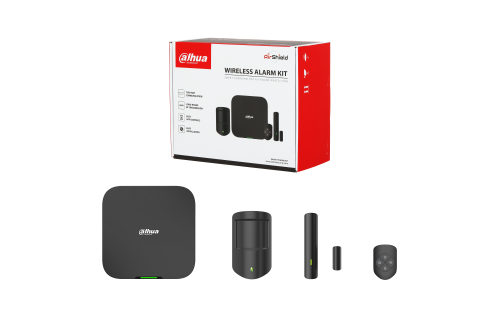 Dahua Kit de Alarma 4G con Panel de 150 Dispositivos y Sensores, Negro Dahua Kit de Alarma 4G con Panel de 150 Dispositivos y Sensores, Negro