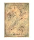 El Hobbit Litografia New Zealand Map of Middle Earth 50 x 70 cm El Hobbit Litografia New Zealand Map of Middle Earth 50 x 70 cm