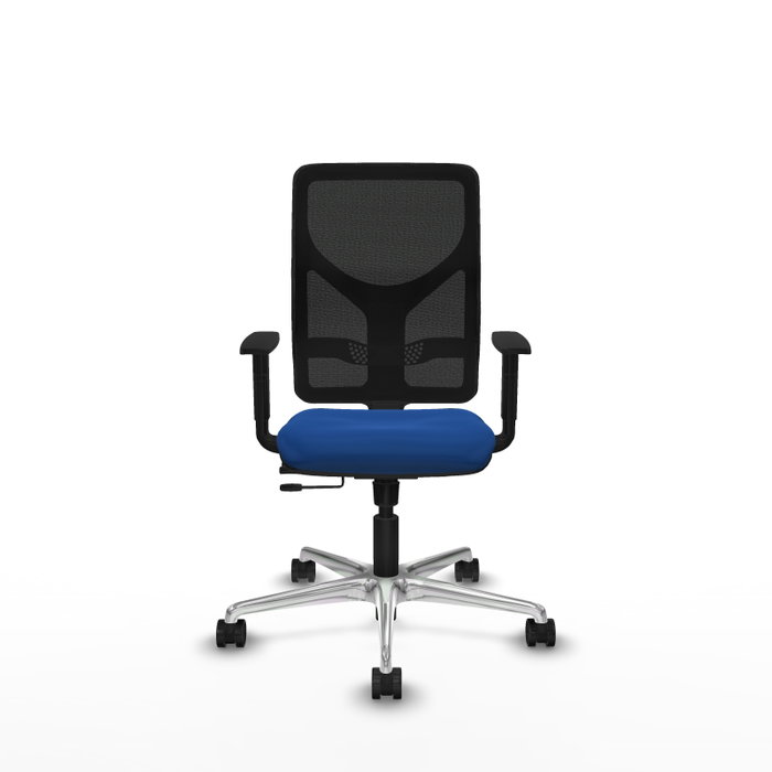 PIQUERAS Y CRESPO Silla de oficina Motilla Azul y Negro PIQUERAS Y CRESPO Silla de oficina Motilla Azul y Negro