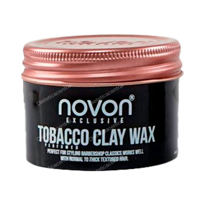 Novon Tobacco Clay Wat - Cera de Arcilla de Tabaco Negra