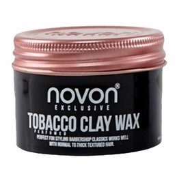 Novon Tobacco Clay Wat - Cera de Arcilla de Tabaco Negra