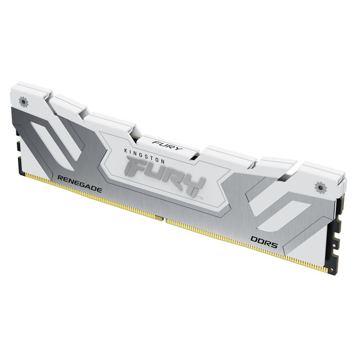 Kingston FURY Renegade White 24GB (1x24GB) 8800MT/s DDR5 CL42 CUDIMM Memoria RAM Kingston FURY Renegade White 24GB (1x24GB) 8800MT/s DDR5 CL42 CUDIMM Memoria RAM