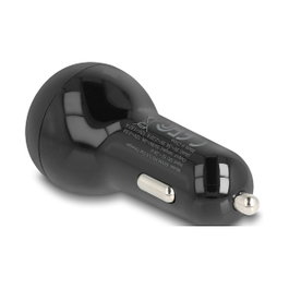 DeLOCK Cargador para Coche 2 x USB Tipo-C™ PD 3.0 40 W 64330