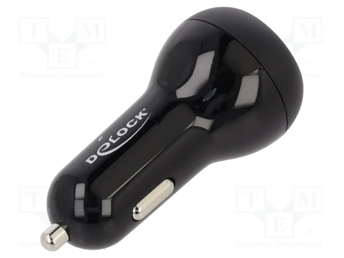DeLOCK Cargador de coche 64330 con 2 puertos USB Tipo-C™ y 40 W