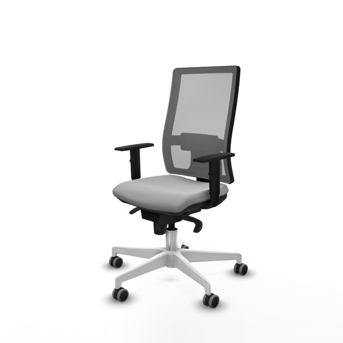 PIQUERAS Y CRESPO Silla de oficina Horna Gris con mecanismo Sincro PIQUERAS Y CRESPO Silla de oficina Horna Gris con mecanismo Sincro