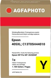 Agfa Photo Cartucho de tinta amarillo APET405XLYD