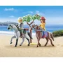 Playmobil 71470 Amélia y Ben con caballos Juguete Figuras Accesorios