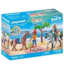 Playmobil 71470 Amélia y Ben con caballos Juguete Figuras Accesorios