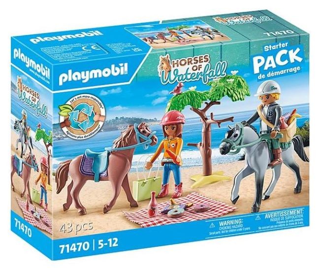 Playmobil 71470 Horses of Waterfall - Excursión a la playa con Amelia y Ben Playmobil 71470 Horses of Waterfall - Excursión a la playa con Amelia y Ben
