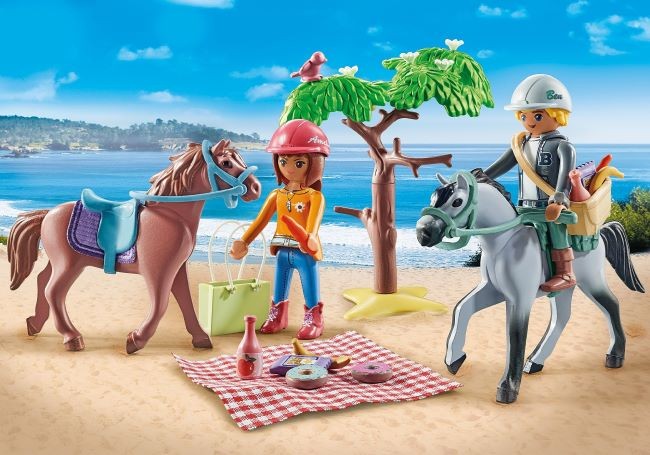 Playmobil 71470 Horses of Waterfall - Excursión a la playa con Amelia y Ben Playmobil 71470 Horses of Waterfall - Excursión a la playa con Amelia y Ben