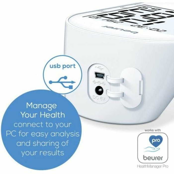 Beurer BM-55 Tensiómetro de brazo con función HSD y conexión USB Beurer BM-55 Tensiómetro de brazo con función HSD y conexión USB