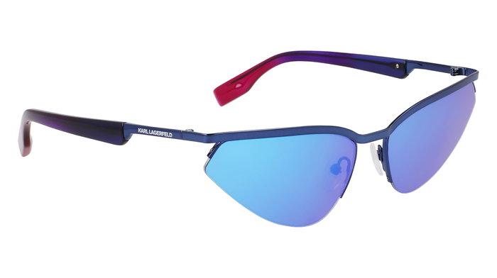 Karl Lagerfeld KL352S-6117404 Gafas de sol unisex con cristal azul