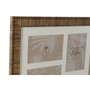 DKD Home Decor Marco Multifoto PS Cristal 34x2x38 para 5 Fotos Surtido de 4 Colores