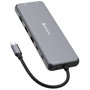 Verbatim USB-C Pro Multiport Hub 13 Puertos CMH-13 Plata