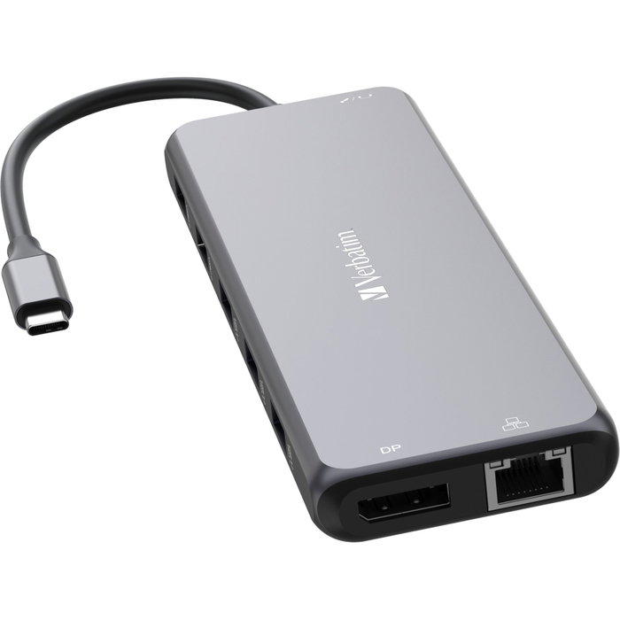 Verbatim USB-C Pro Multiport Hub 13 Puertos CMH-13 Plata