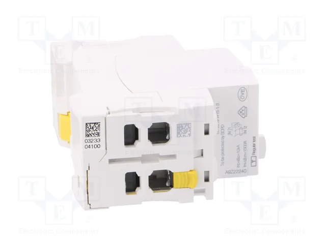 SCHNEIDER ELECTRIC Interruptor diferencial ACTI9 iID 40A 0,1A 2 polos SCHNEIDER ELECTRIC Interruptor diferencial ACTI9 iID 40A 0,1A 2 polos