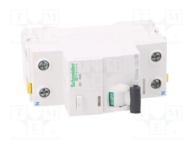 SCHNEIDER ELECTRIC Interruptor diferencial ACTI9 iID 40A 0,1A 2 polos SCHNEIDER ELECTRIC Interruptor diferencial ACTI9 iID 40A 0,1A 2 polos