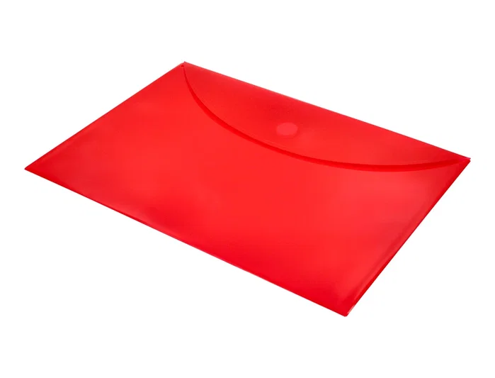 Liderpapel Carpeta dossier A4 roja con cierre de velcro Liderpapel Carpeta dossier A4 roja con cierre de velcro