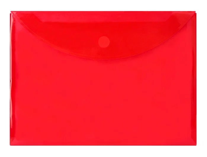 Liderpapel Carpeta dossier A4 roja con cierre de velcro Liderpapel Carpeta dossier A4 roja con cierre de velcro