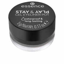 Essence STAY & PLAY Eyeliner Gel en Tarro #01-Black