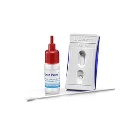 Virbac Speed Parvo Filter Cap Test Rápido Detección Antígeno Parvovirus Canino Heces Caja 5 Unidades