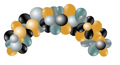Guirnalda Vivalloons Colores Metalizados Guirnalda Vivalloons Colores Metalizados