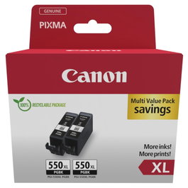 Canon PGI-550XL 6431B010 Negro Twin Pack