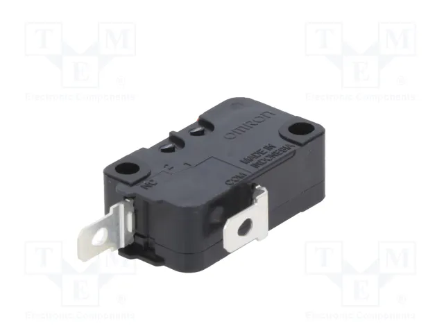 Aratas (Formerly Omron Components) Microconmutador SNAP ACTION D3V 16A/250VAC SPST-NC