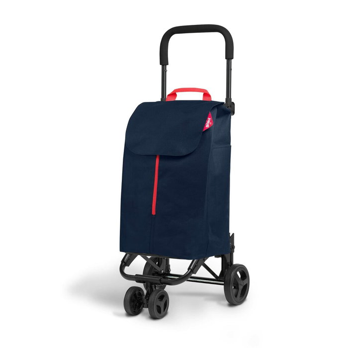 Gimi Carro de la compra Twin azul 50 l Gimi Carro de la compra Twin azul 50 l