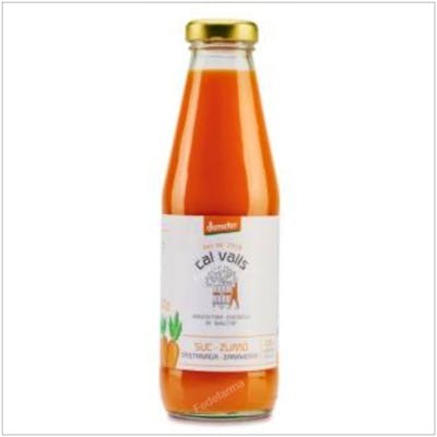 Demeter Zumo de Zanahoria 500ml Certificado Ecológico Demeter Zumo de Zanahoria 500ml Certificado Ecológico