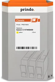 Prindo Cartucho de tinta amarillo PRIET46S4 Classic 25ml
