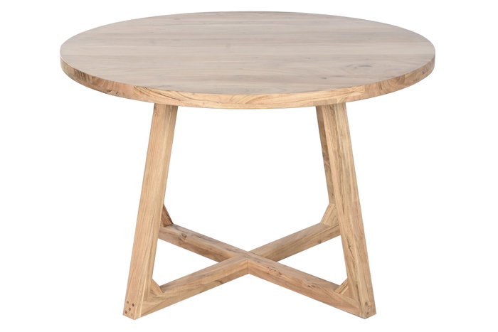 DKD Home Decor Mesa Redonda Comedor Acacia 140 x 76 x 140 cm DKD Home Decor Mesa Redonda Comedor Acacia 140 x 76 x 140 cm