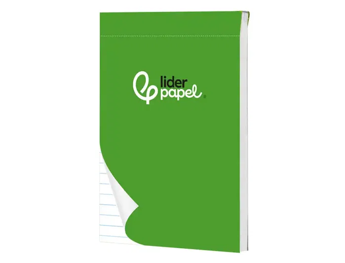 Liderpapel Bloc de notas horizontal A6 80 hojas