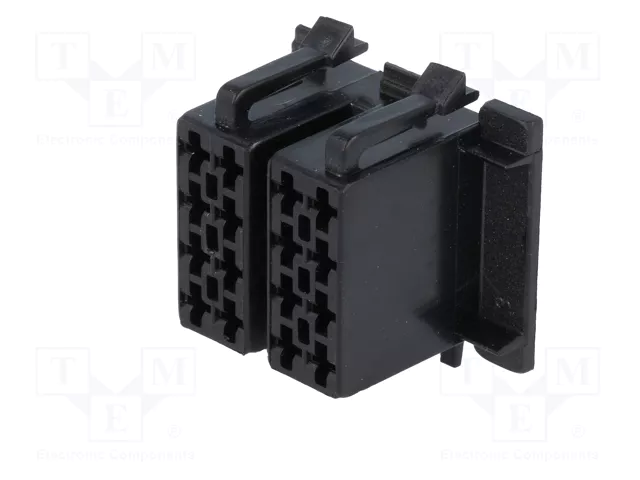 4CARMEDIA Contenedor de conector ISO de 16 pines