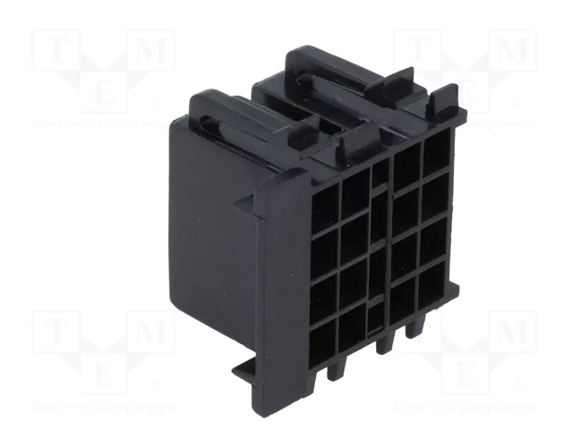 4CARMEDIA Contenedor de conector ISO de 16 pines