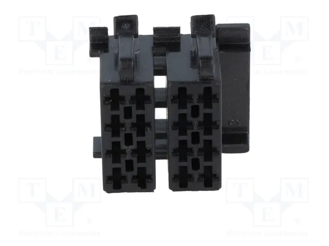 4CARMEDIA Contenedor de conector ISO de 16 pines